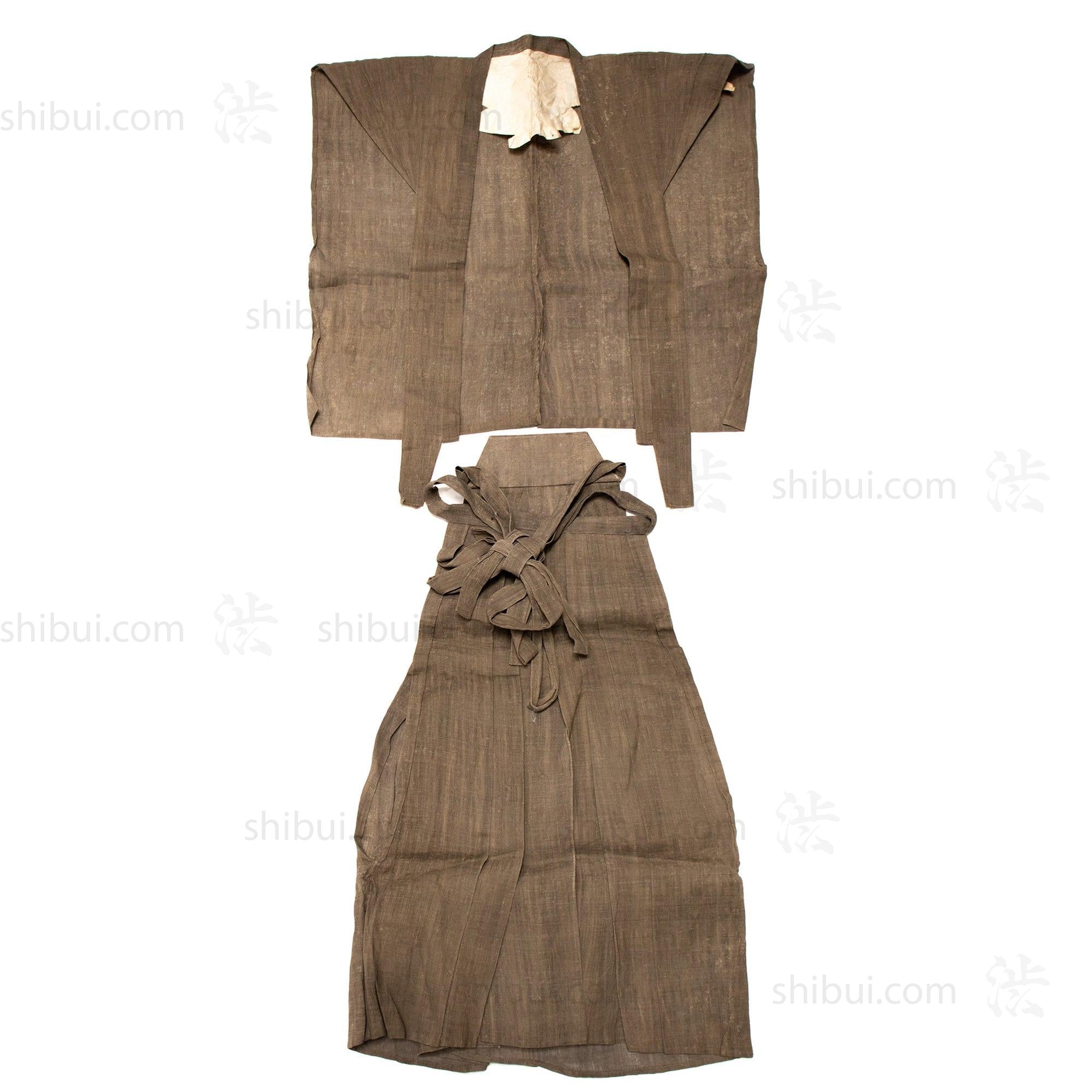 Antique Japanese Hemp Kamishimo Set