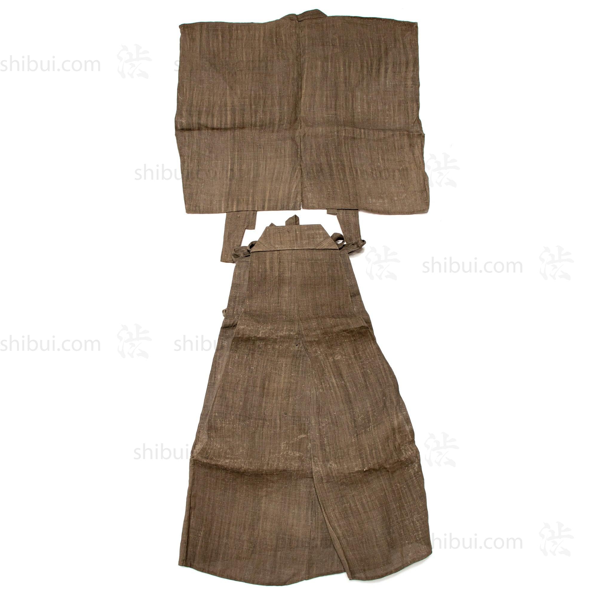 Antique Japanese Hemp Kamishimo Set