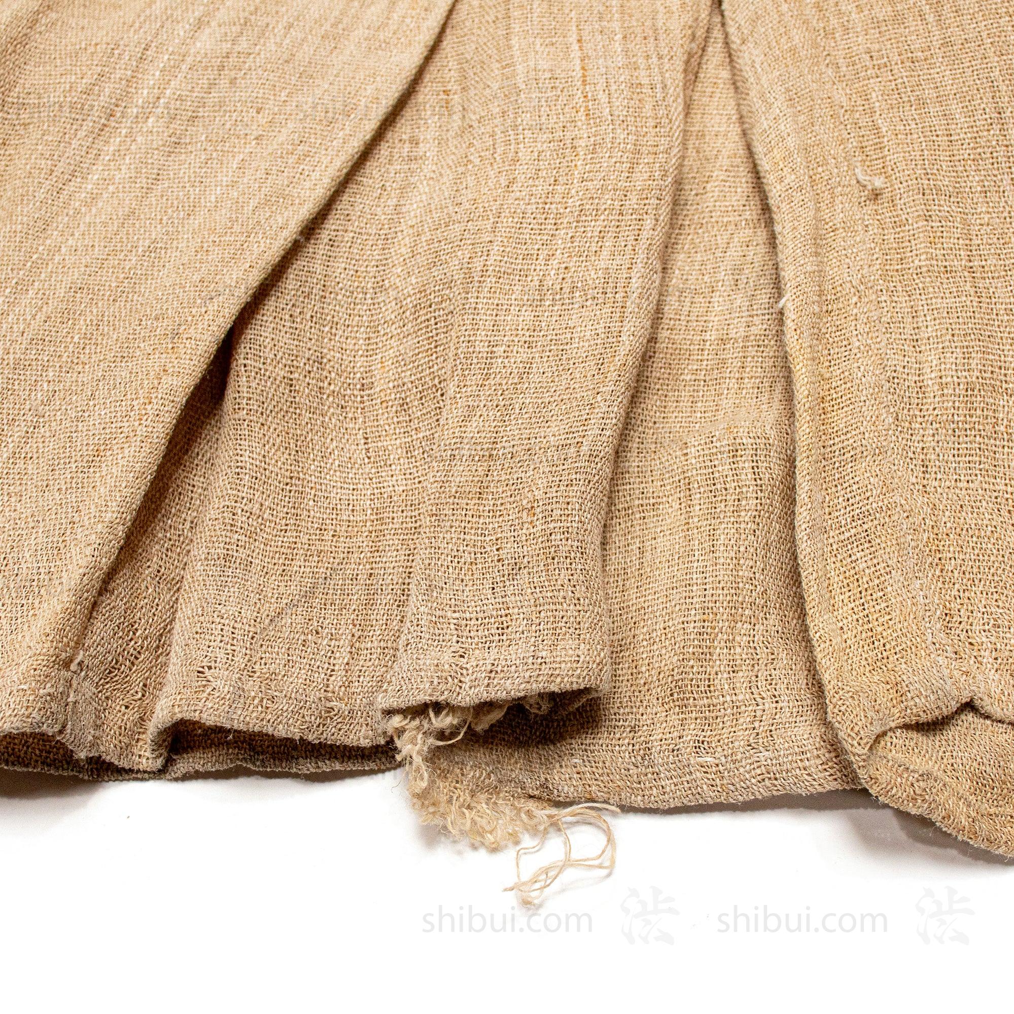 Antique Japanese Ramie Haori & Hakama Set