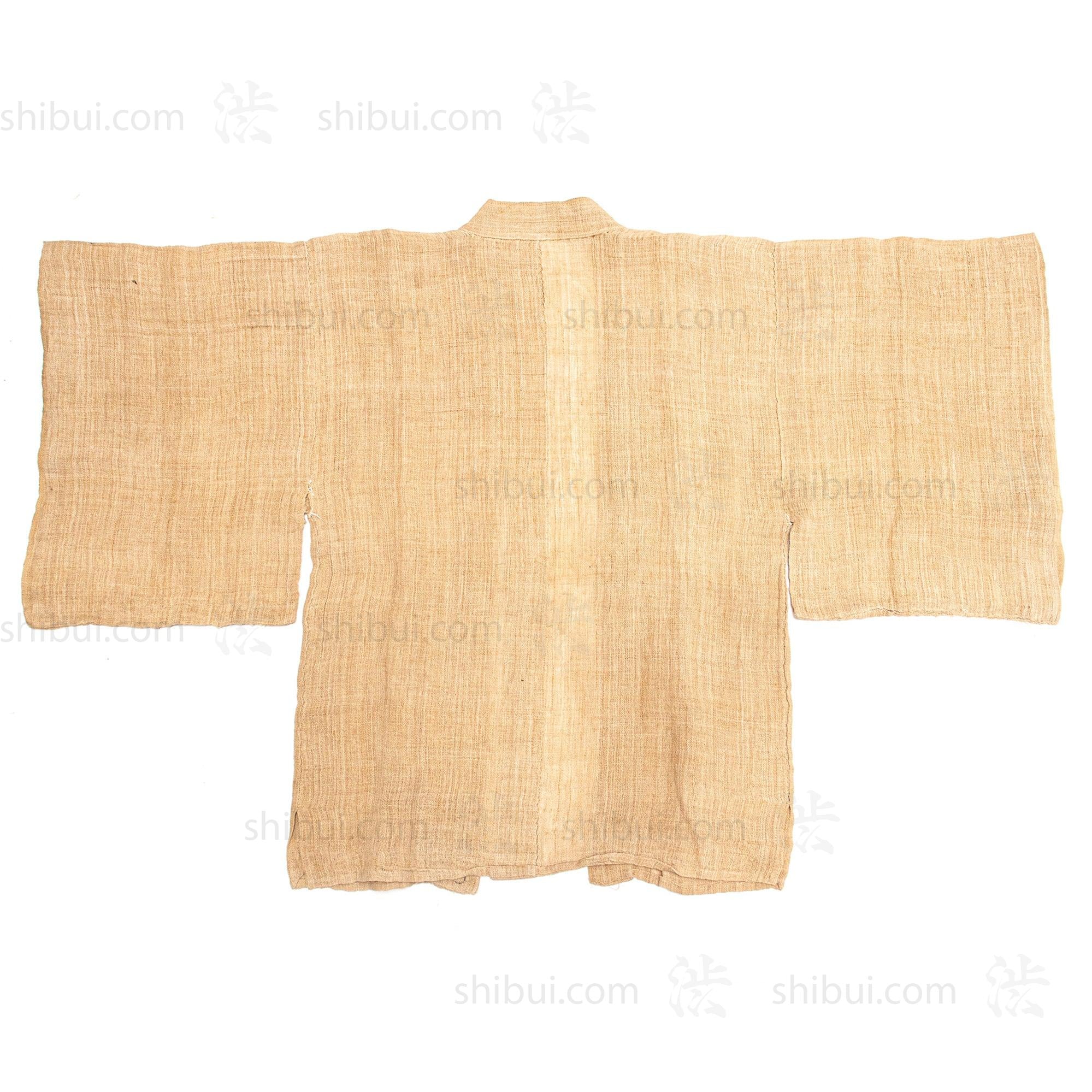 Antique Japanese Ramie Haori & Hakama Set