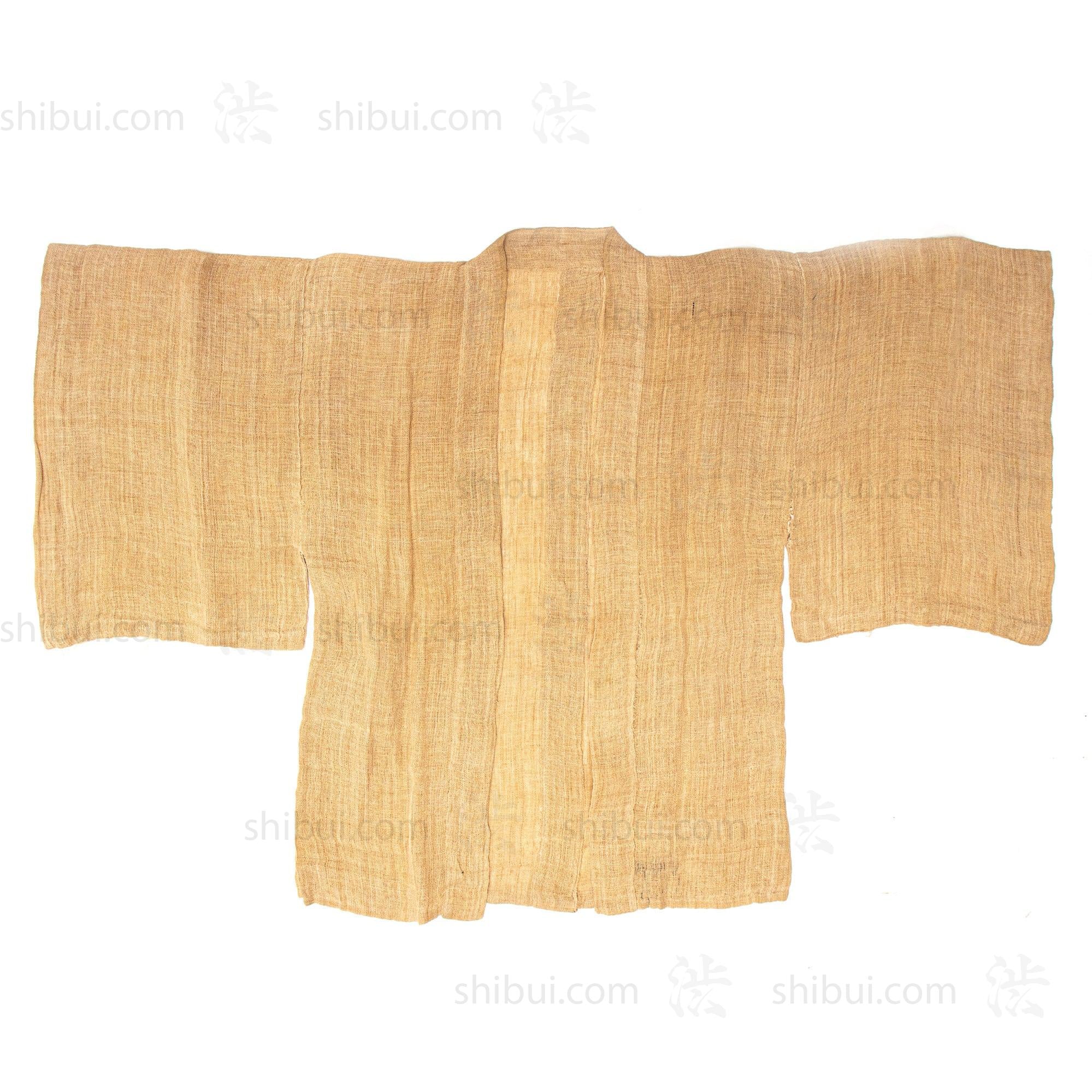 Antique Japanese Ramie Haori & Hakama Set