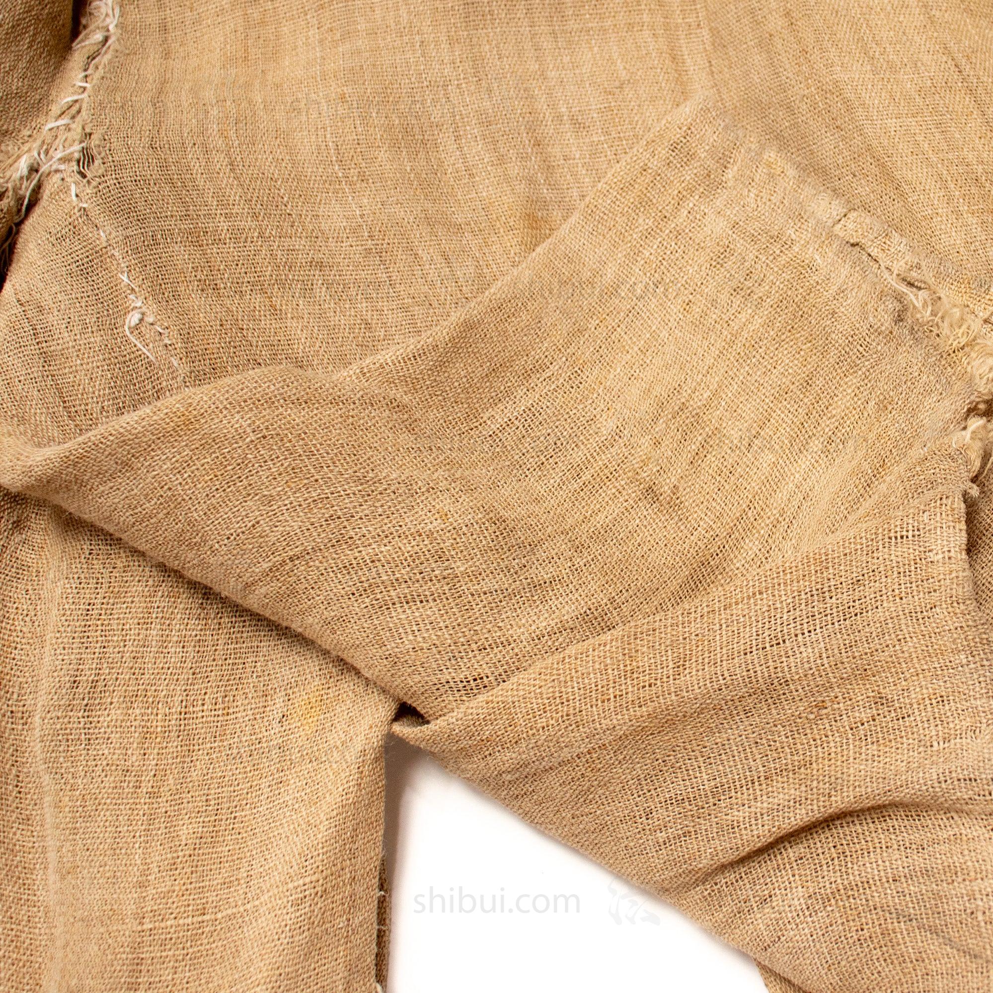 Antique Japanese Ramie Haori & Hakama Set