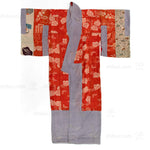 Yosegire Chirimen Patchwork Kimono