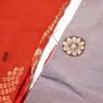 Yosegire Chirimen Patchwork Kimono