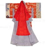 Yosegire Chirimen Patchwork Kimono
