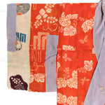 Yosegire Chirimen Patchwork Kimono