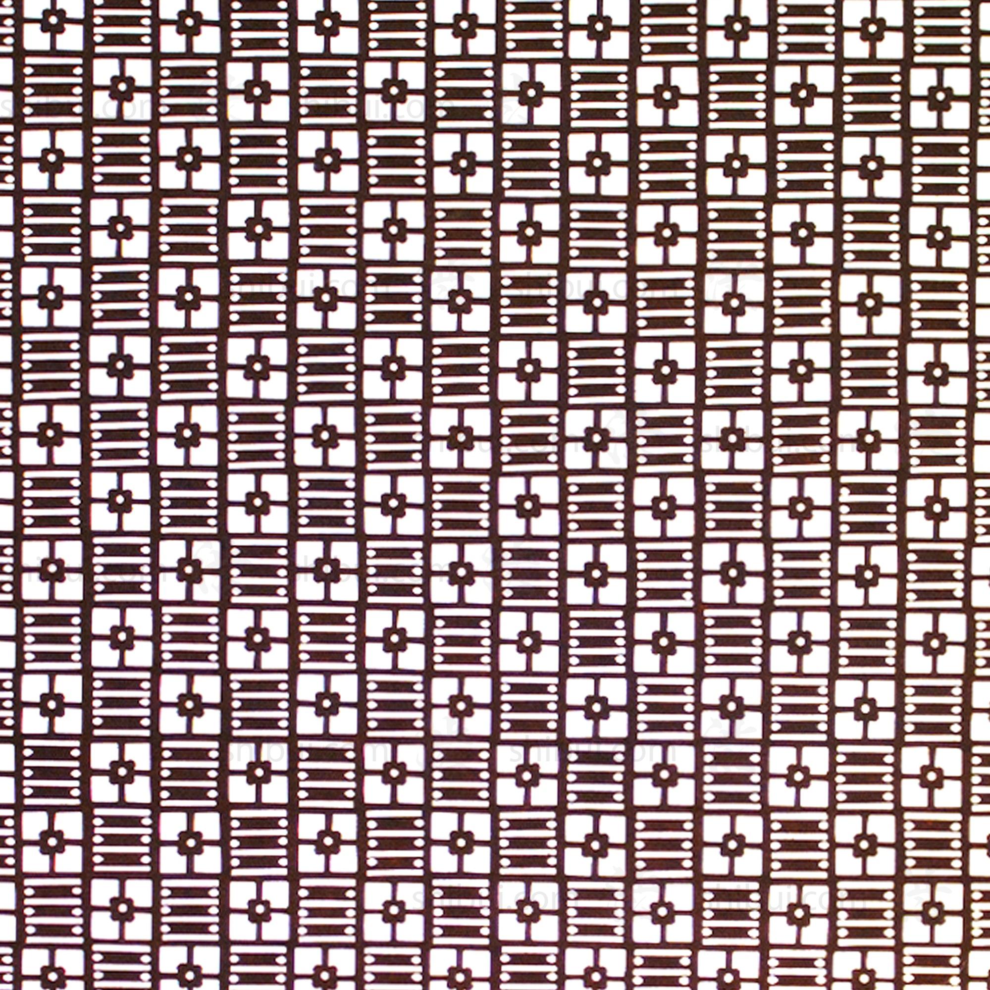 Katagami Japanese Lacquered Paper Stencil