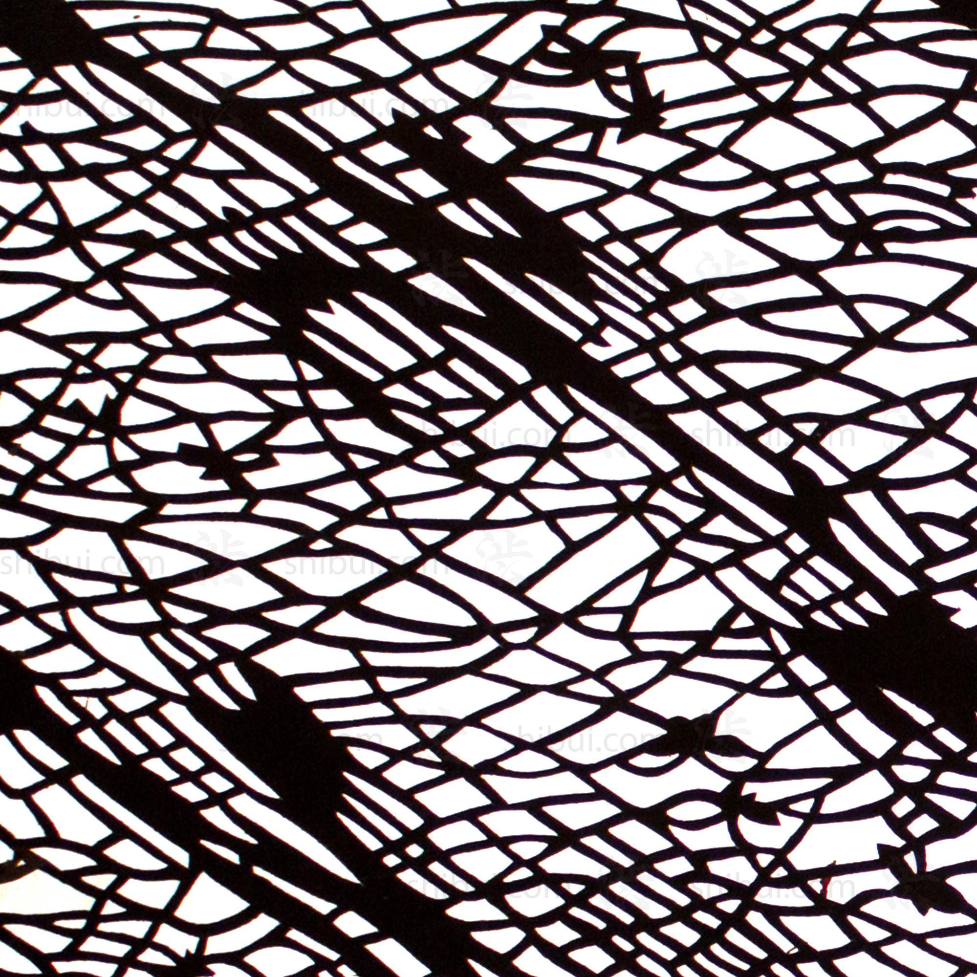 Katagami Japanese Lacquered Paper Stencil