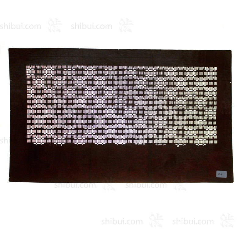 Katagami Japanese Lacquered Paper Stencil