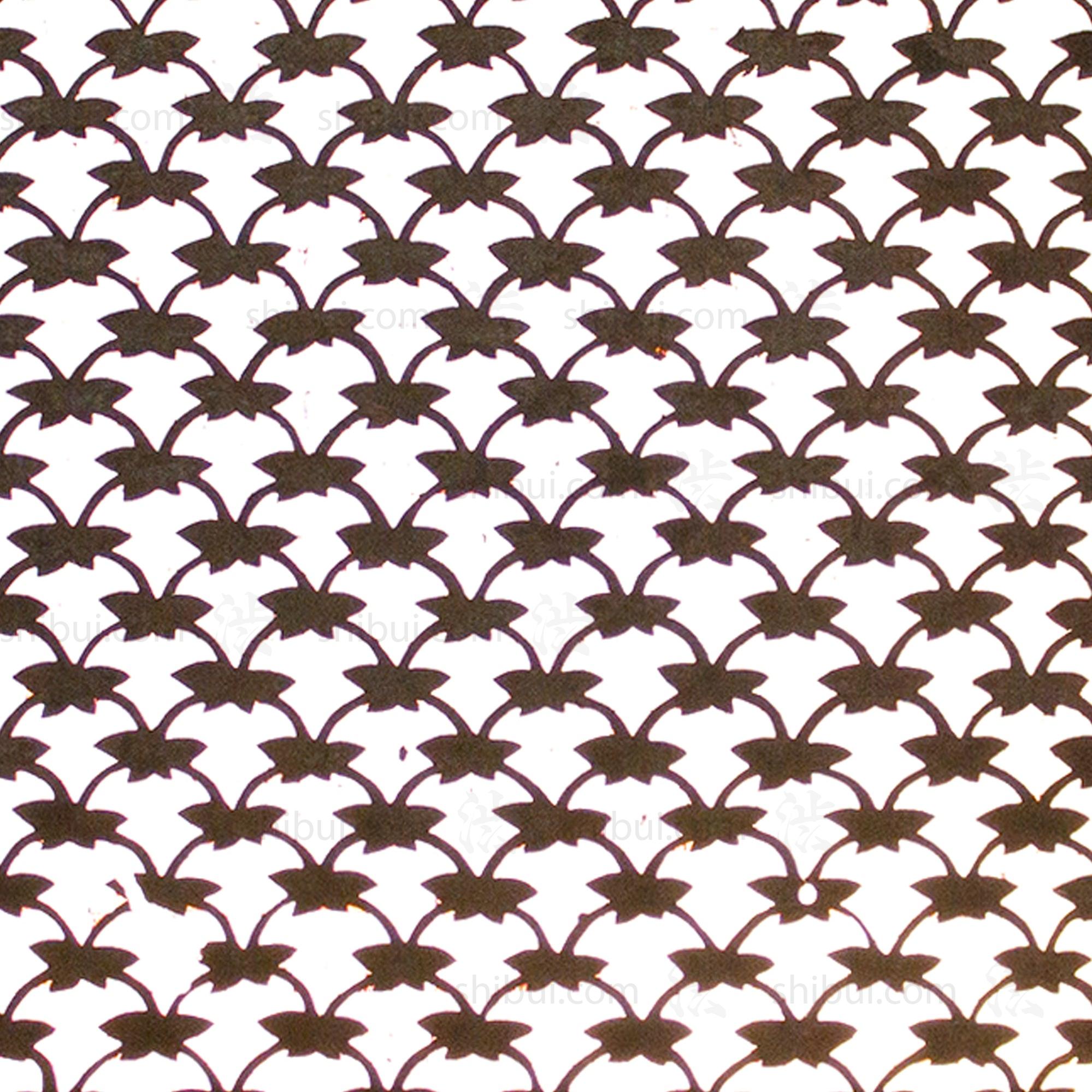 Katagami Japanese Lacquered Paper Stencil