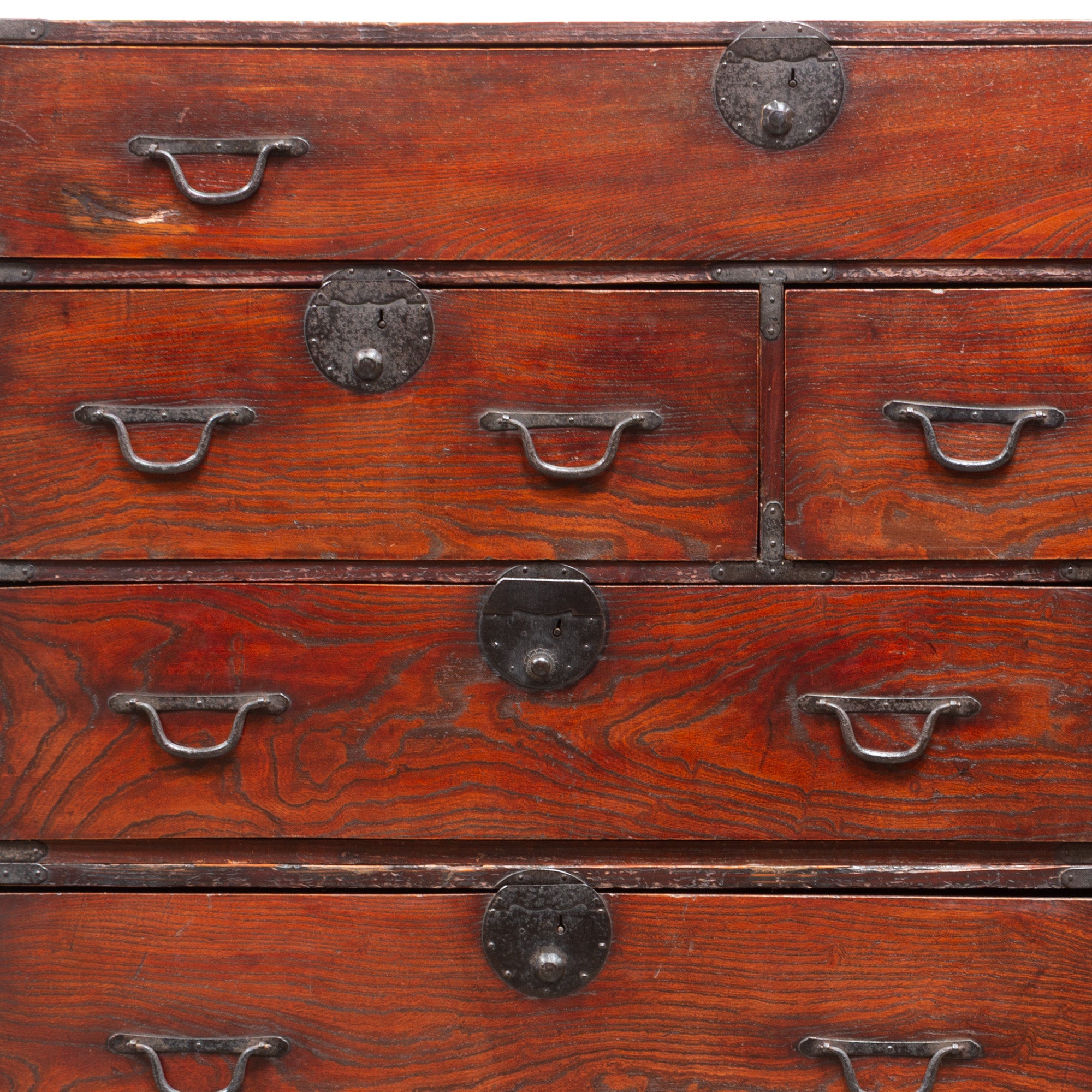 Two Section Clothing Chest from Kansai | Japanese Antique Furniture