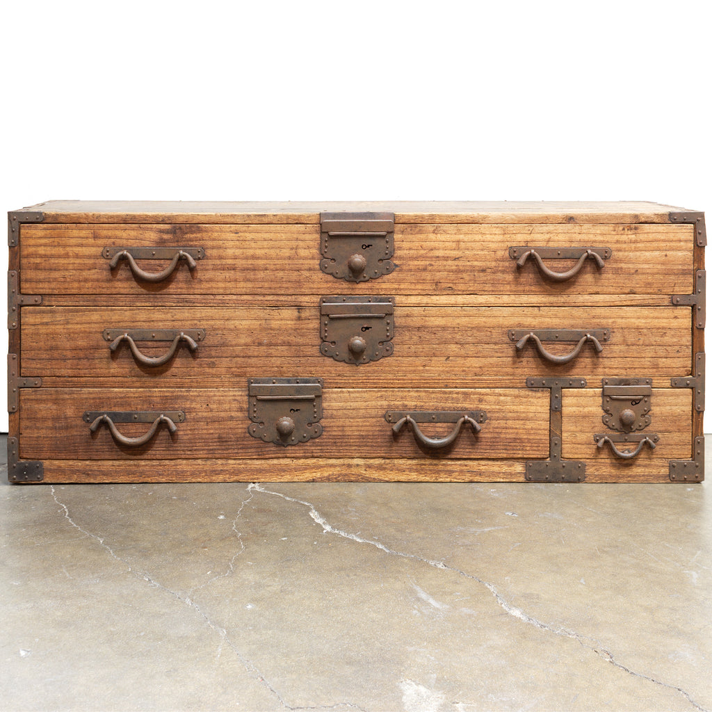Katana Dansu | Japanese Antique Sword Storage Chest – Shibui