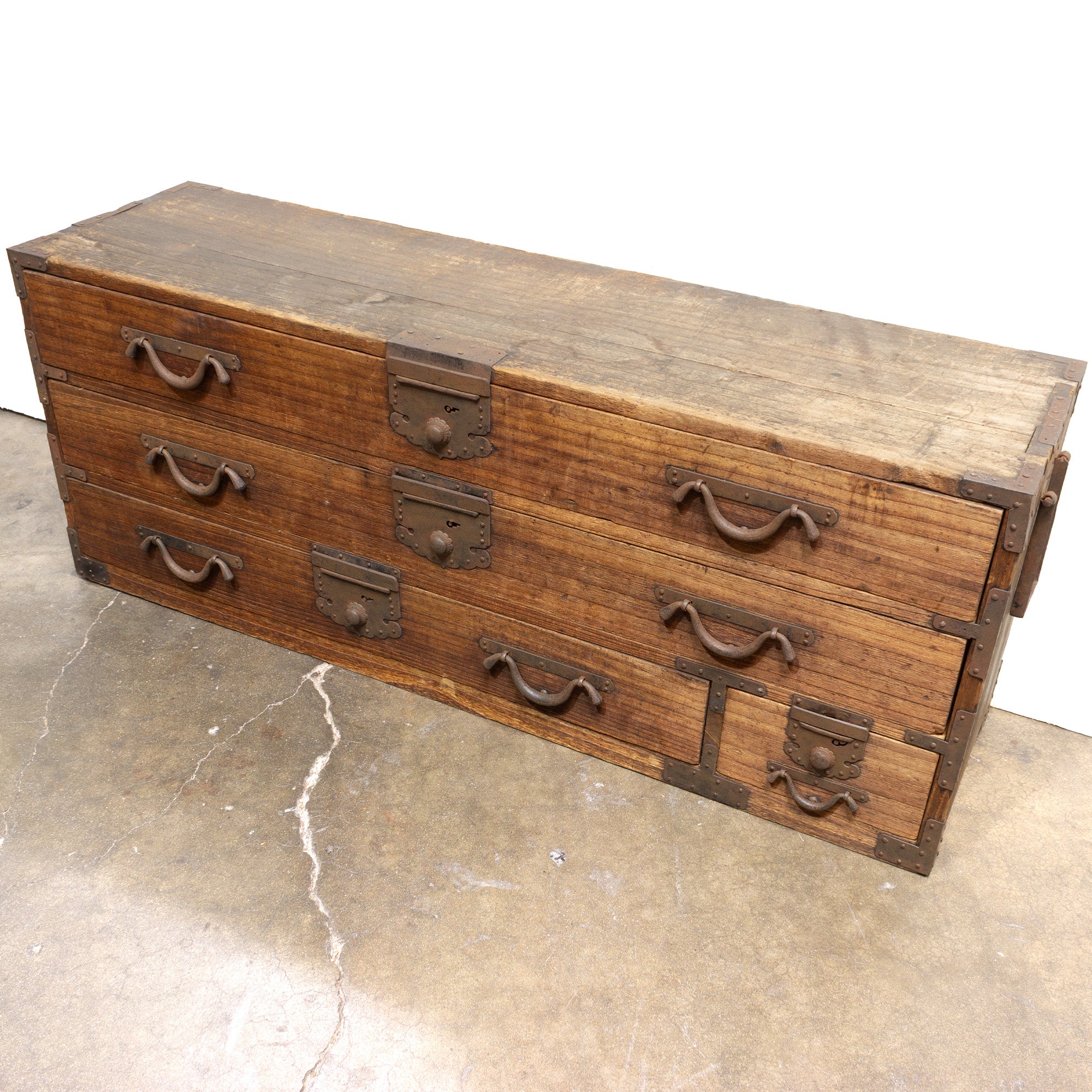 Katana Dansu | Japanese Antique Sword Storage Chest