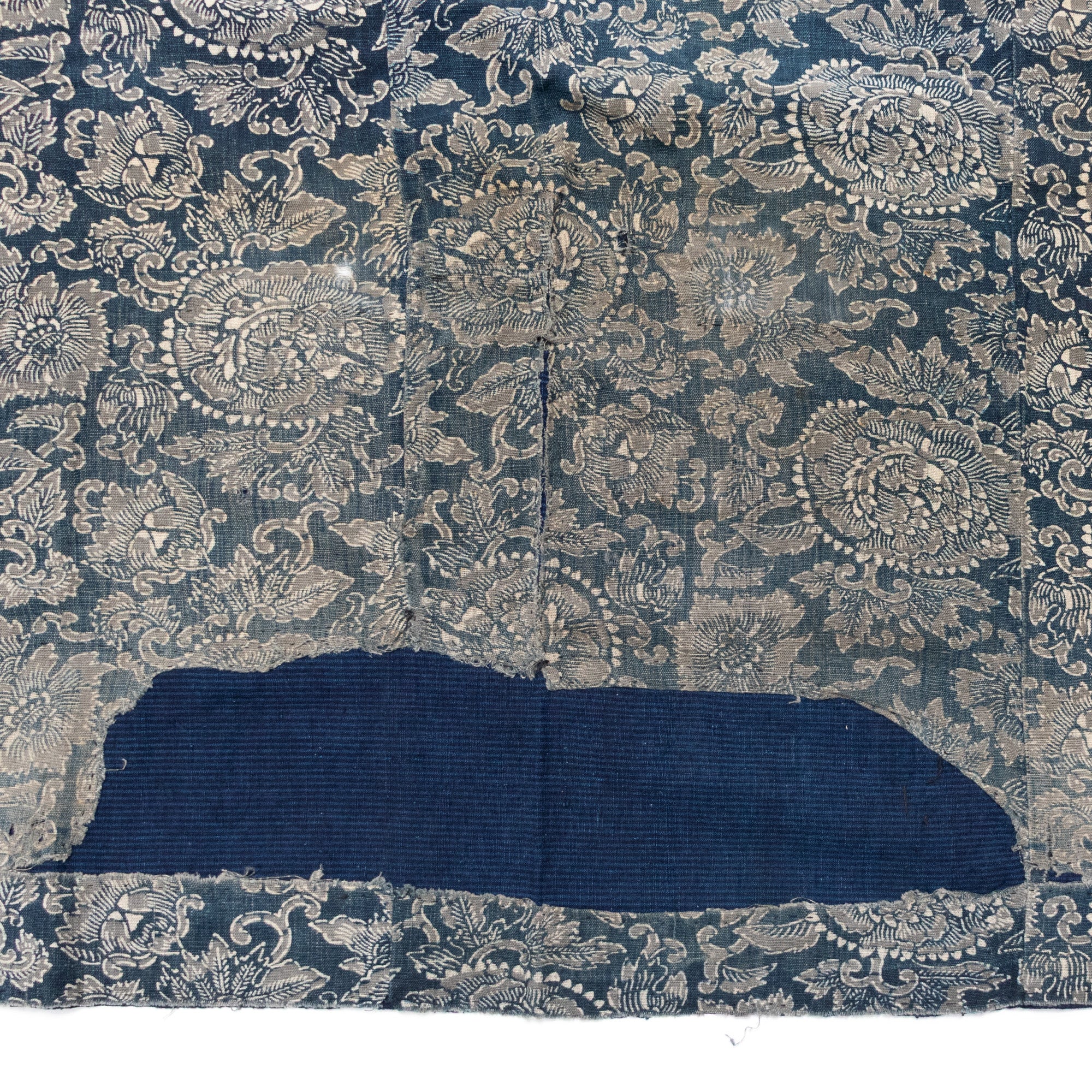Multicolor Katazome Futonji -Japanese Indigo Futon Cover