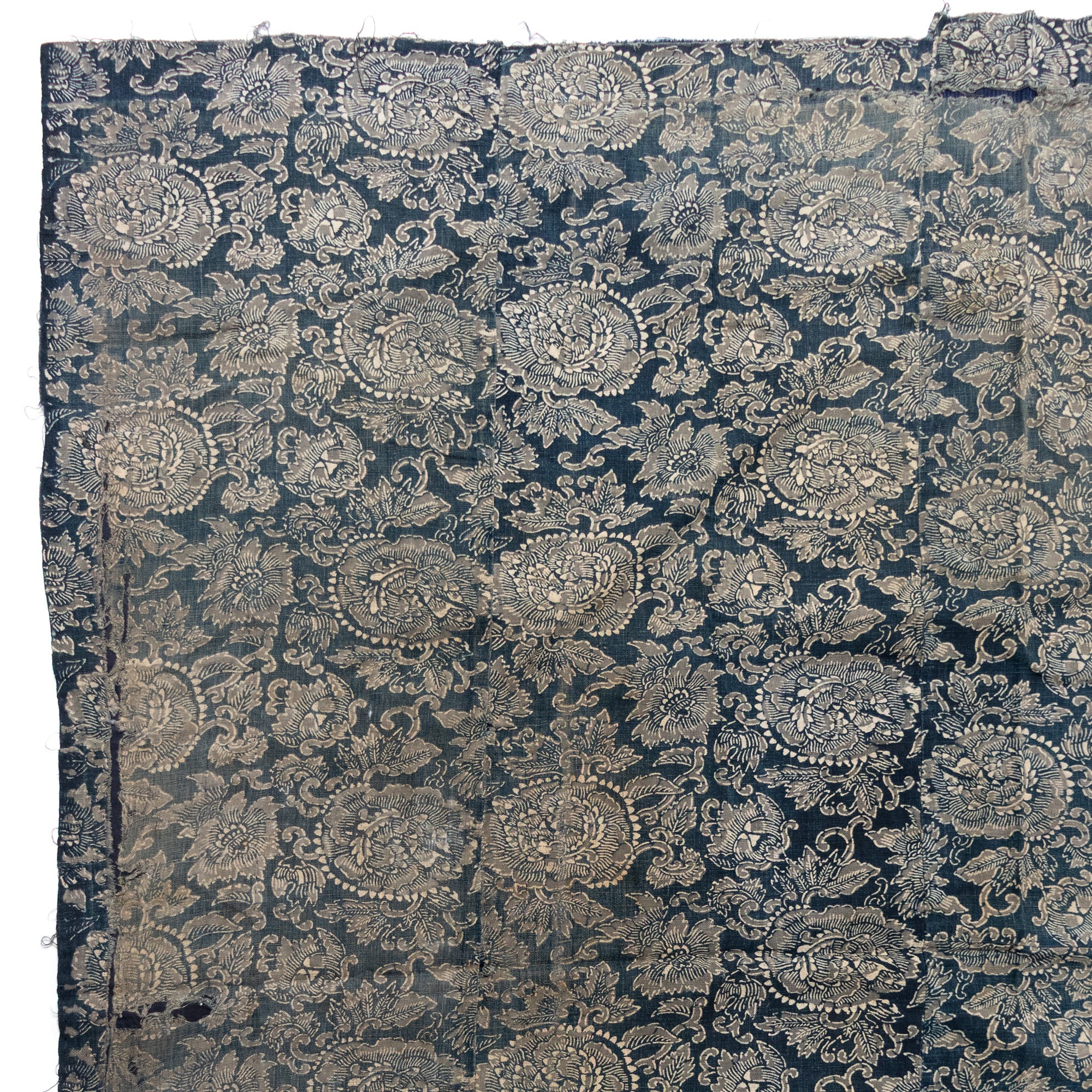 Multicolor Katazome Futonji -Japanese Indigo Futon Cover