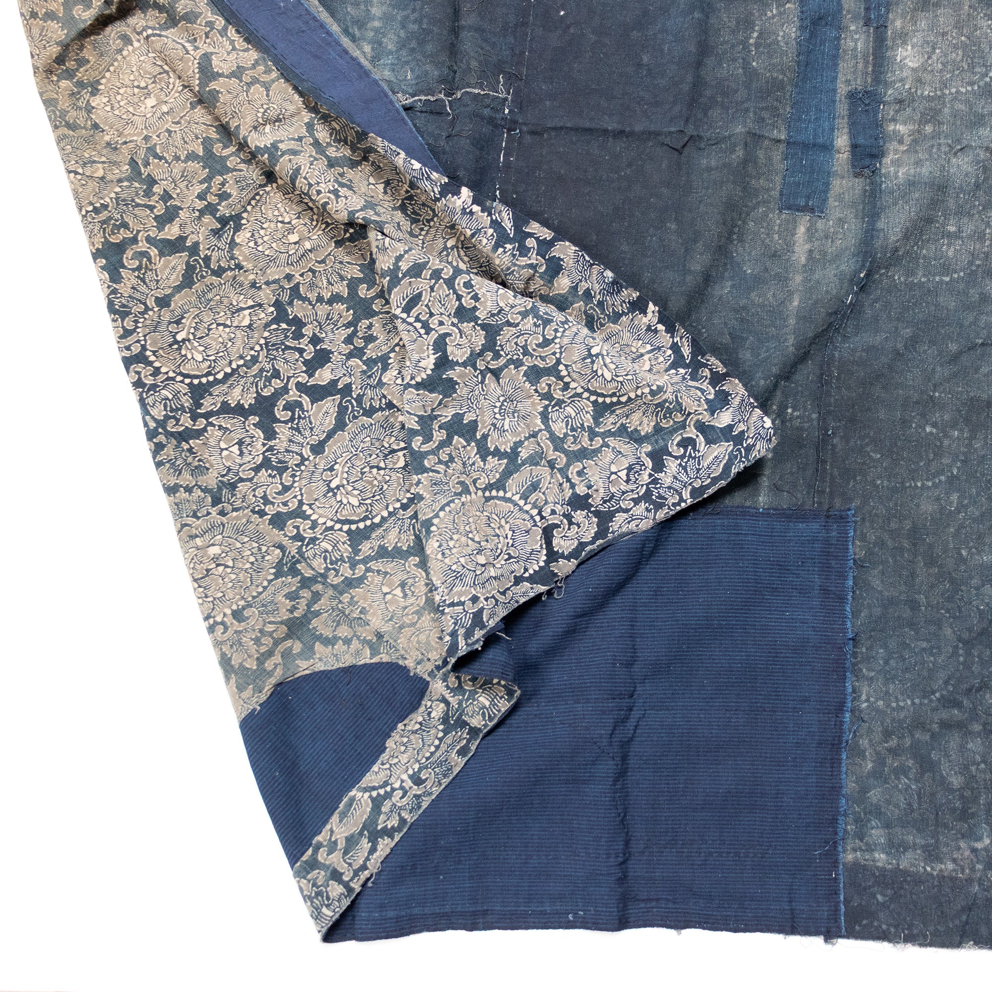 Multicolor Katazome Futonji -Japanese Indigo Futon Cover
