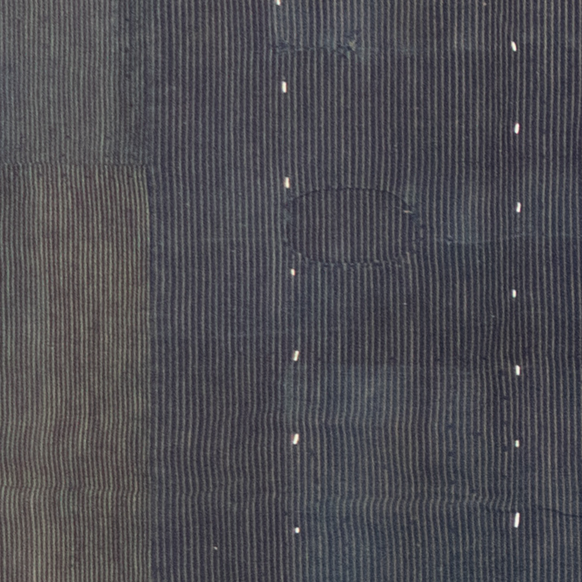 Katazome & Shima Blanket | Japanese Stencil Resisted Indigo Dyed Cotton