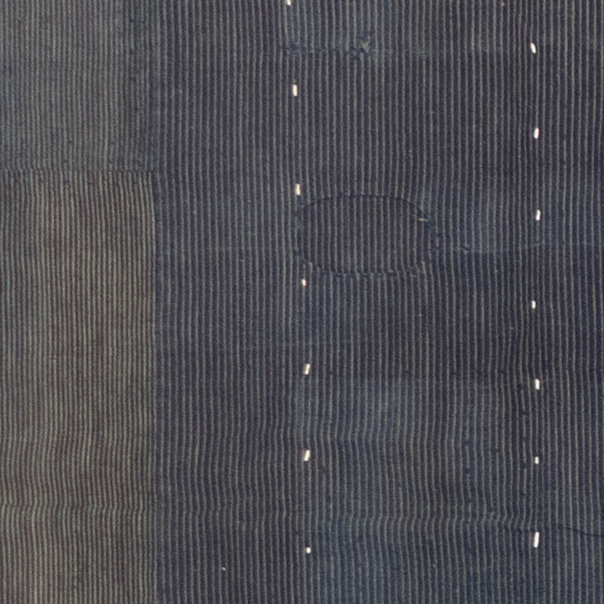 Katazome & Shima Blanket | Japanese Stencil Resisted Indigo Dyed Cotton