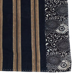 Katazome & Shima Blanket | Japanese Stencil Resisted Indigo Dyed Cotton