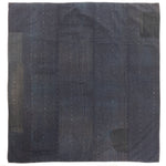 Katazome & Shima Blanket | Japanese Stencil Resisted Indigo Dyed Cotton
