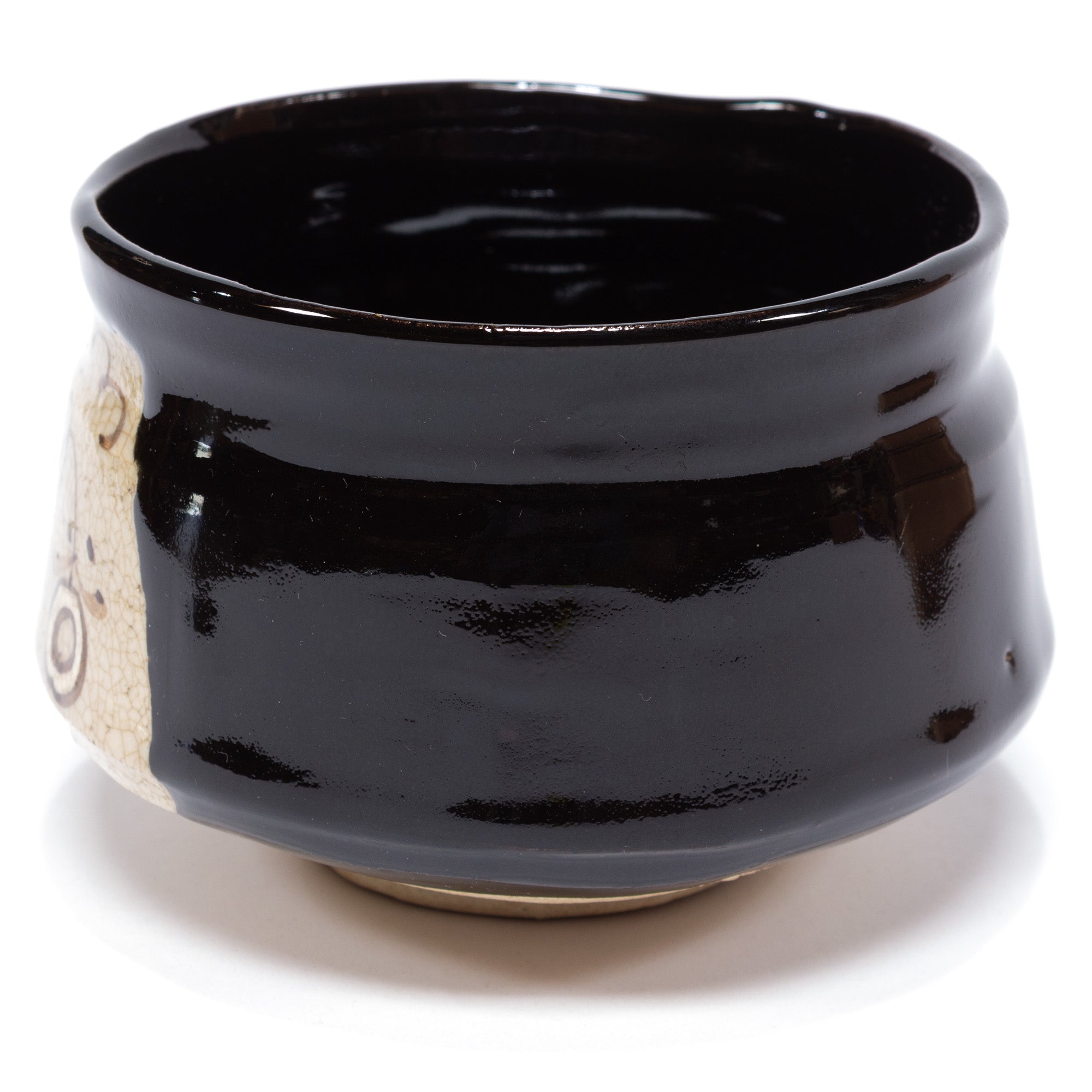 Kuro-Oribe Ware Chawan | Japanese Tea Bowl