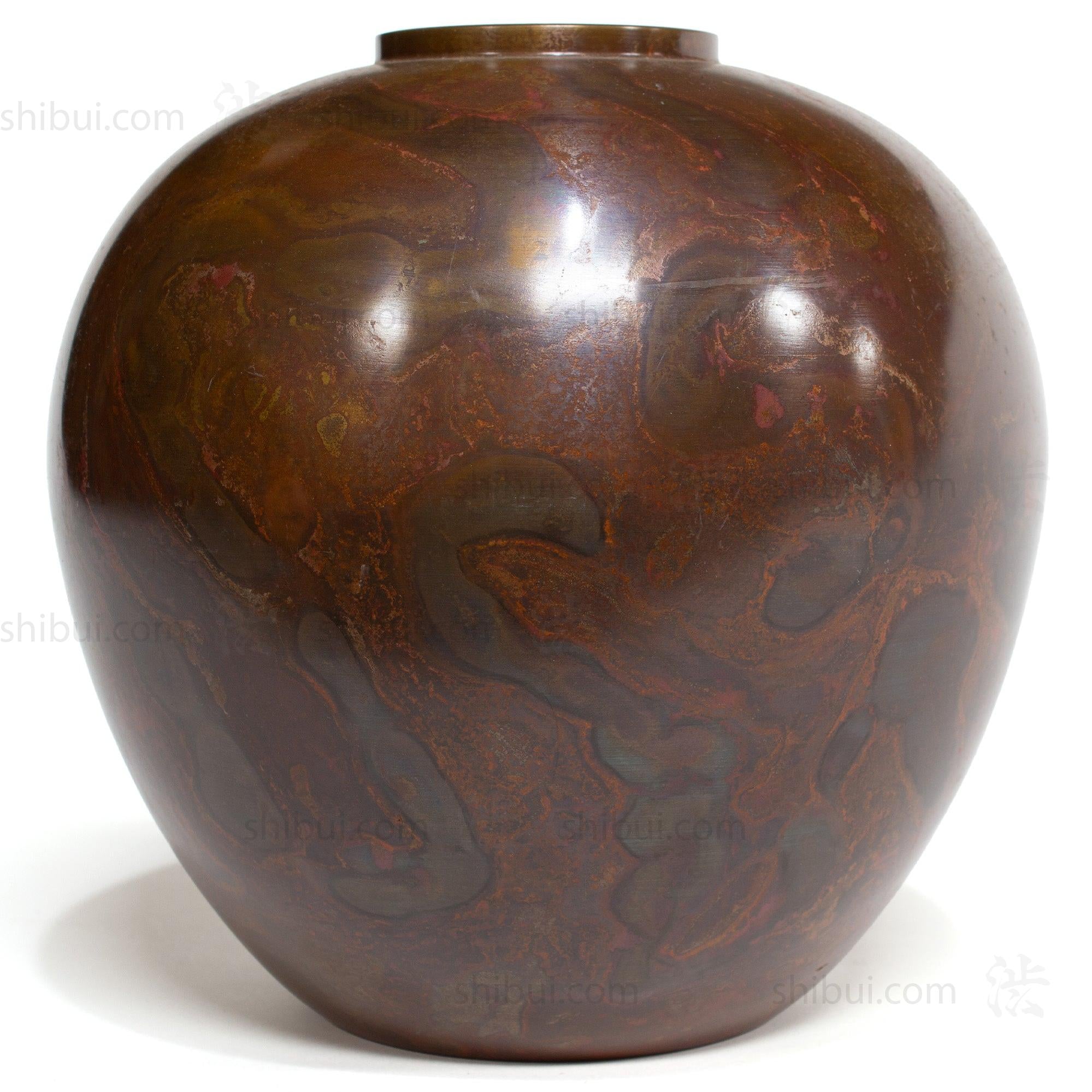 Large Vintage Bronze Vase