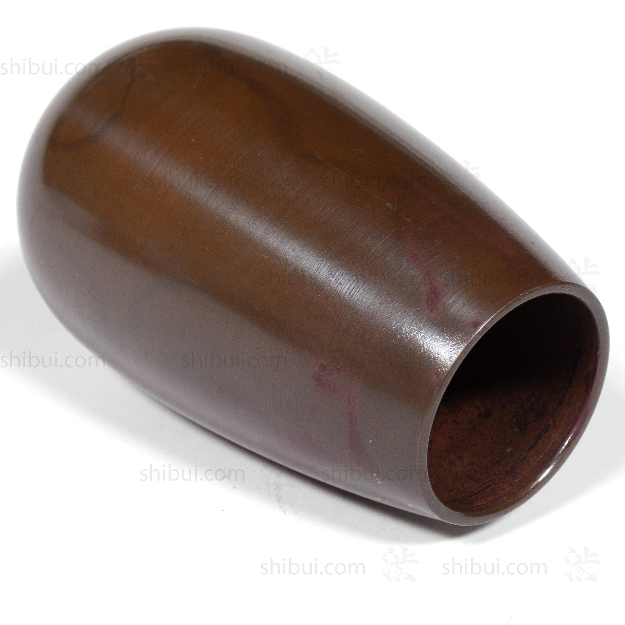 Vintage Bronze Vase With Red Spots