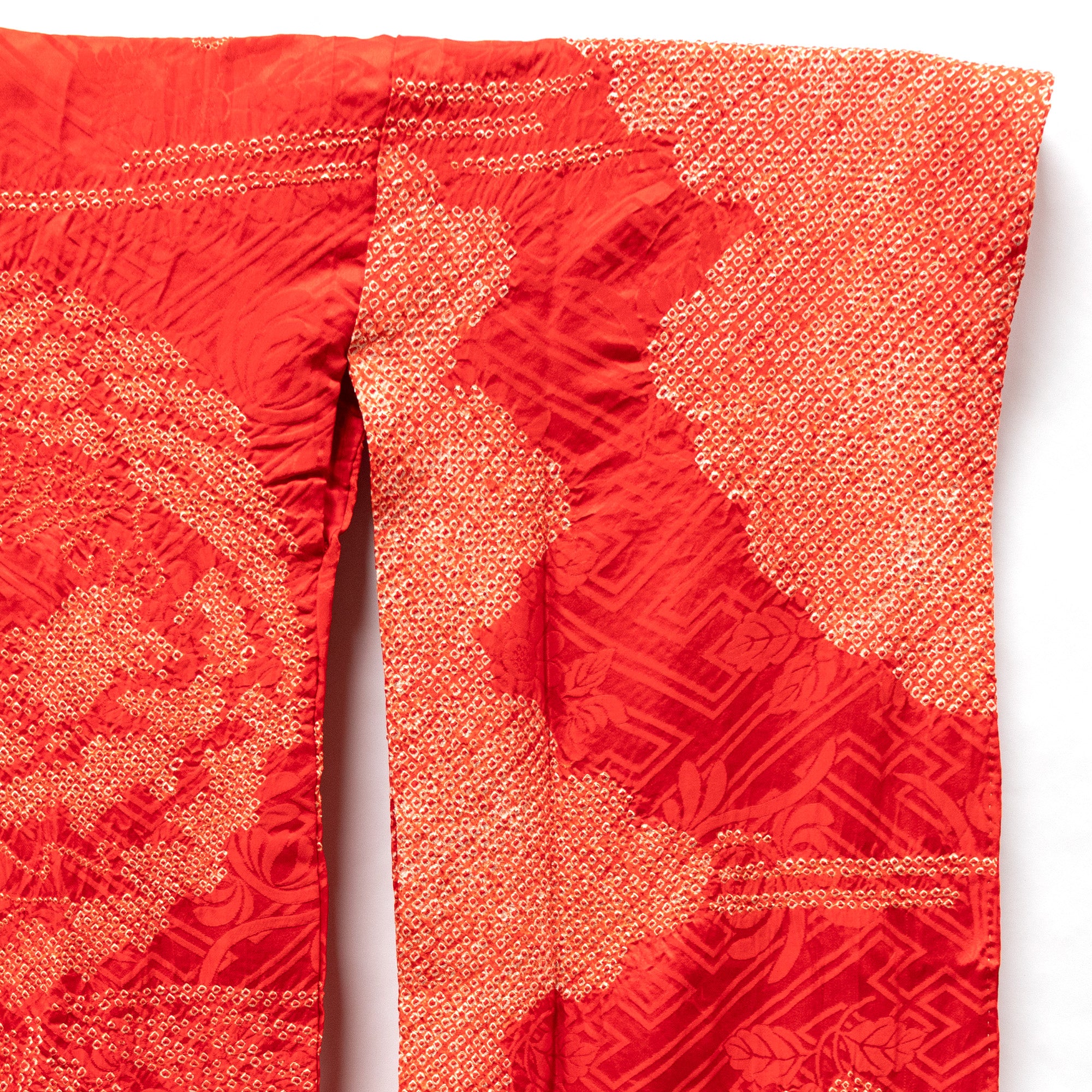 Kyo-Kanoko Shibori Tie Dyed Kimono