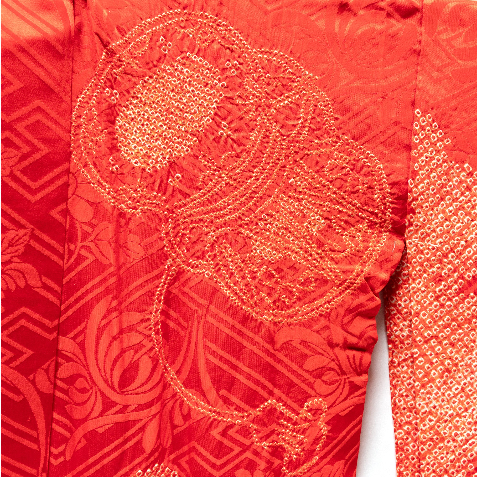 Kyo-Kanoko Shibori Tie Dyed Kimono