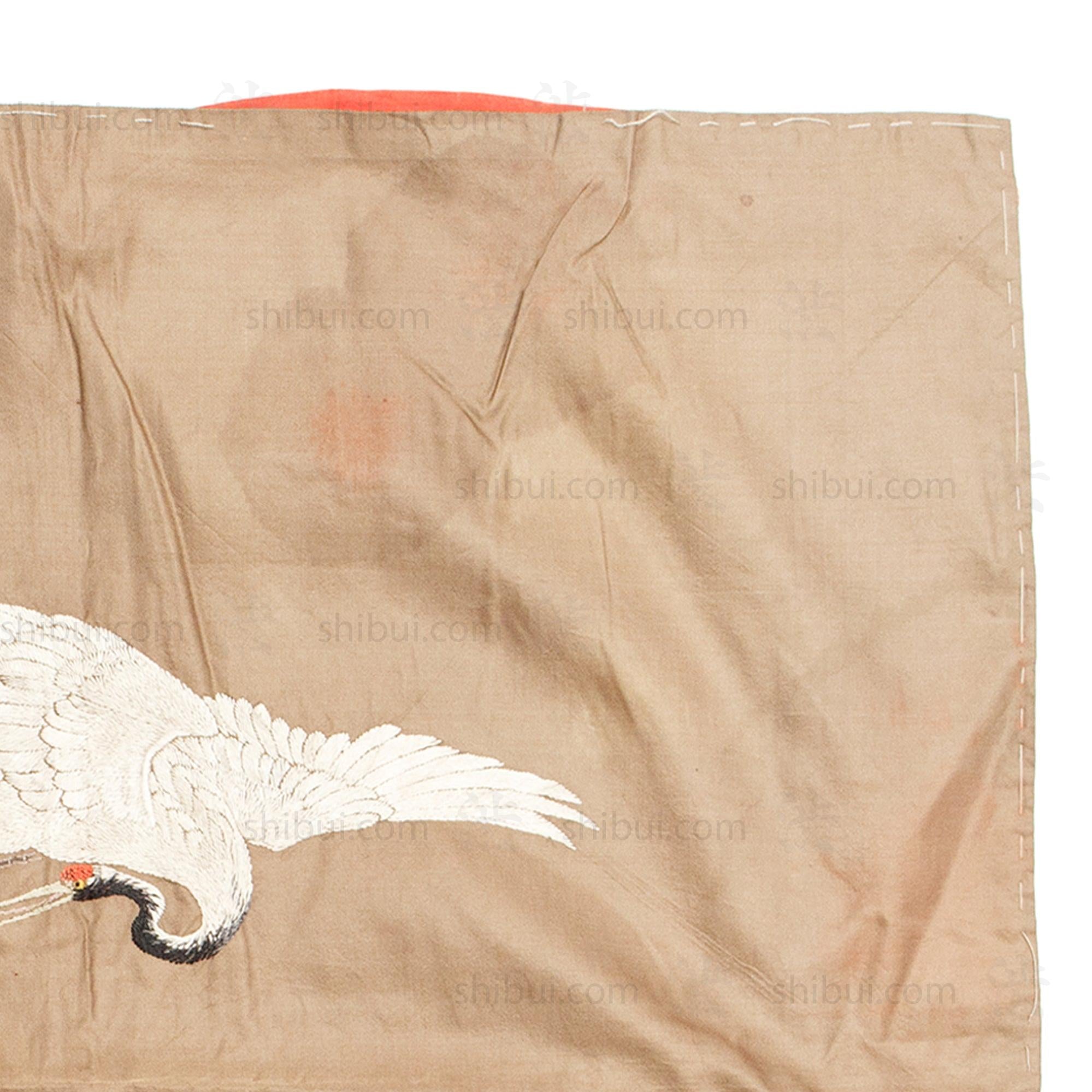 Tsurukame Fukusa Japanese Antique Gift Cover