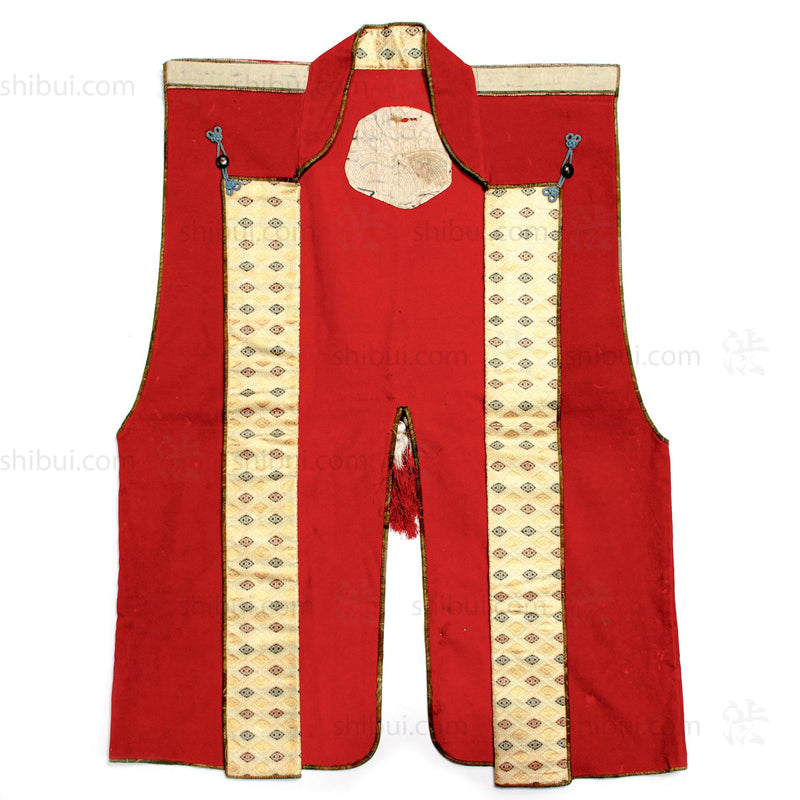 Antique Jinbaori | Japanese Surcoat with Toyotomi Crest