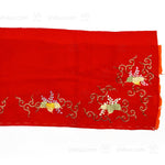 Goldwork Silk Eri | Japanese Antique Kimono Collar