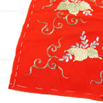 Goldwork Silk Eri | Japanese Antique Kimono Collar