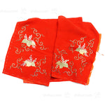 Goldwork Silk Eri | Japanese Antique Kimono Collar