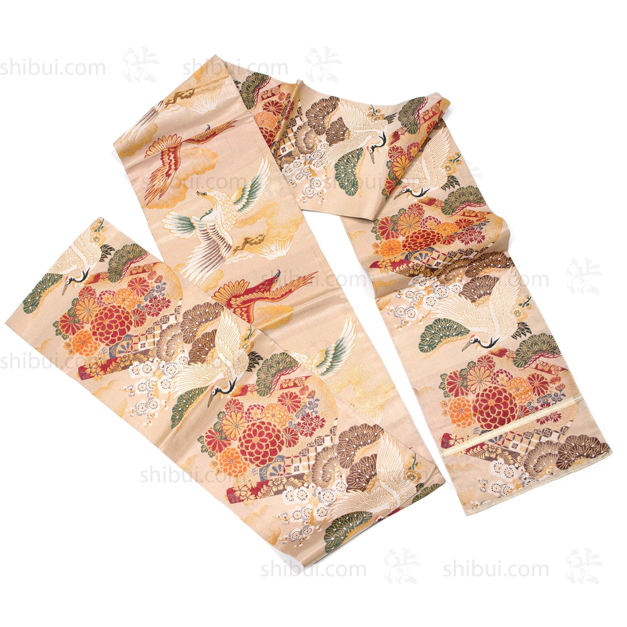 Double Sided Fukuro Obi | Japanese Silk Brocade