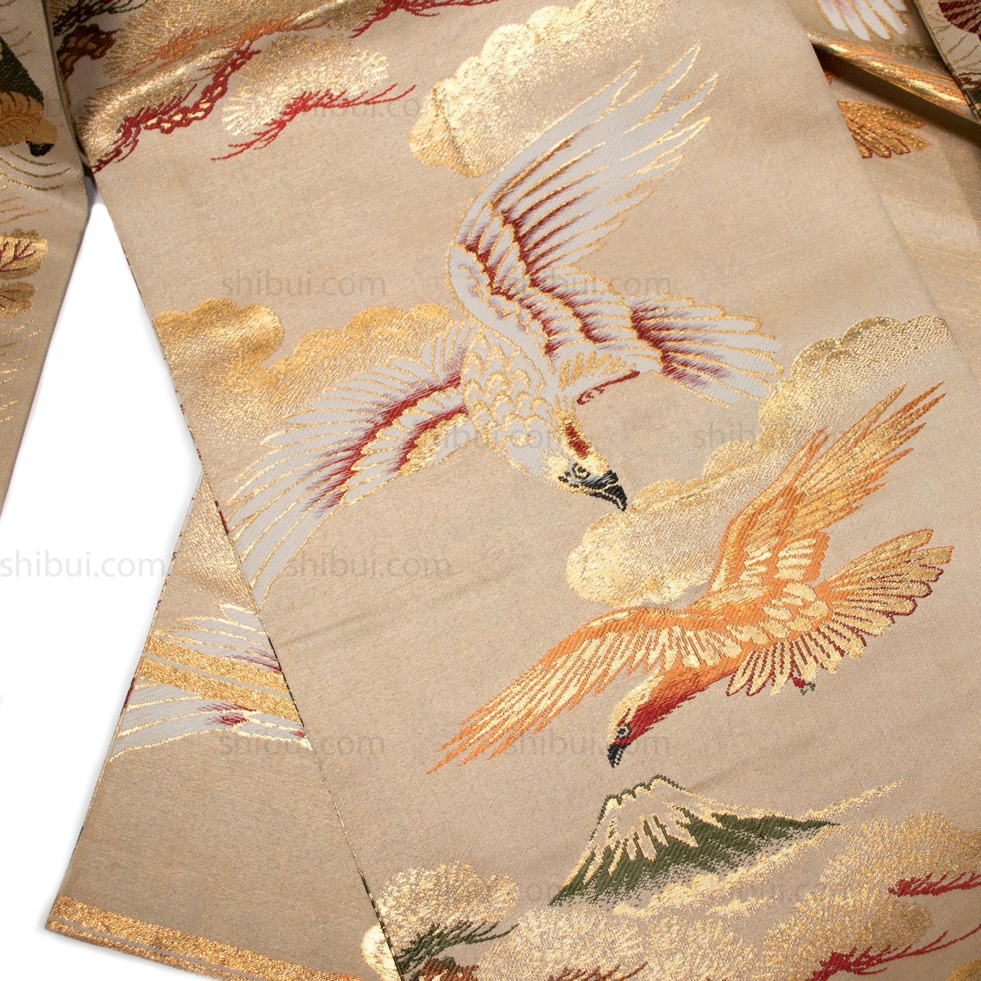 Double Sided Fukuro Obi | Japanese Silk Brocade