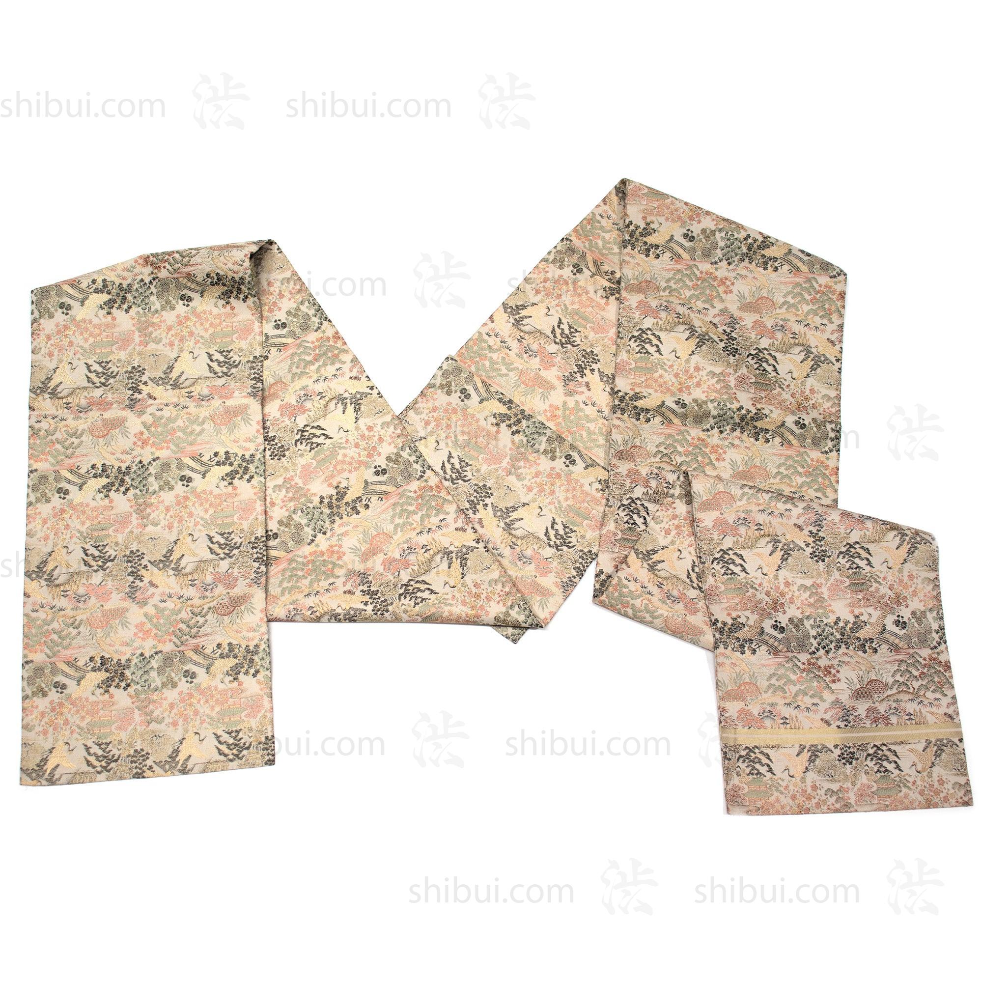 Maru Obi | Japanese Silk Brocade