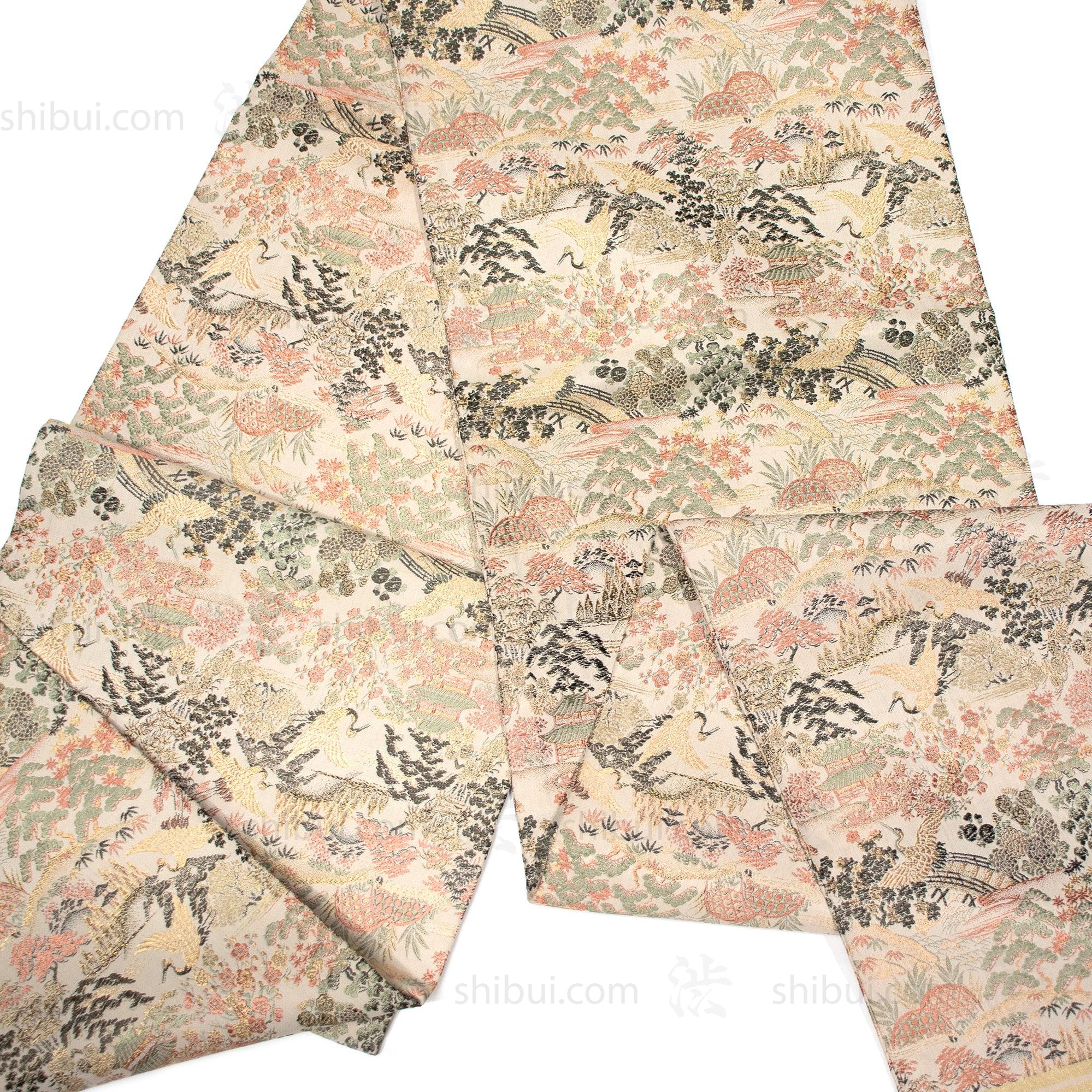 Maru Obi | Japanese Silk Brocade