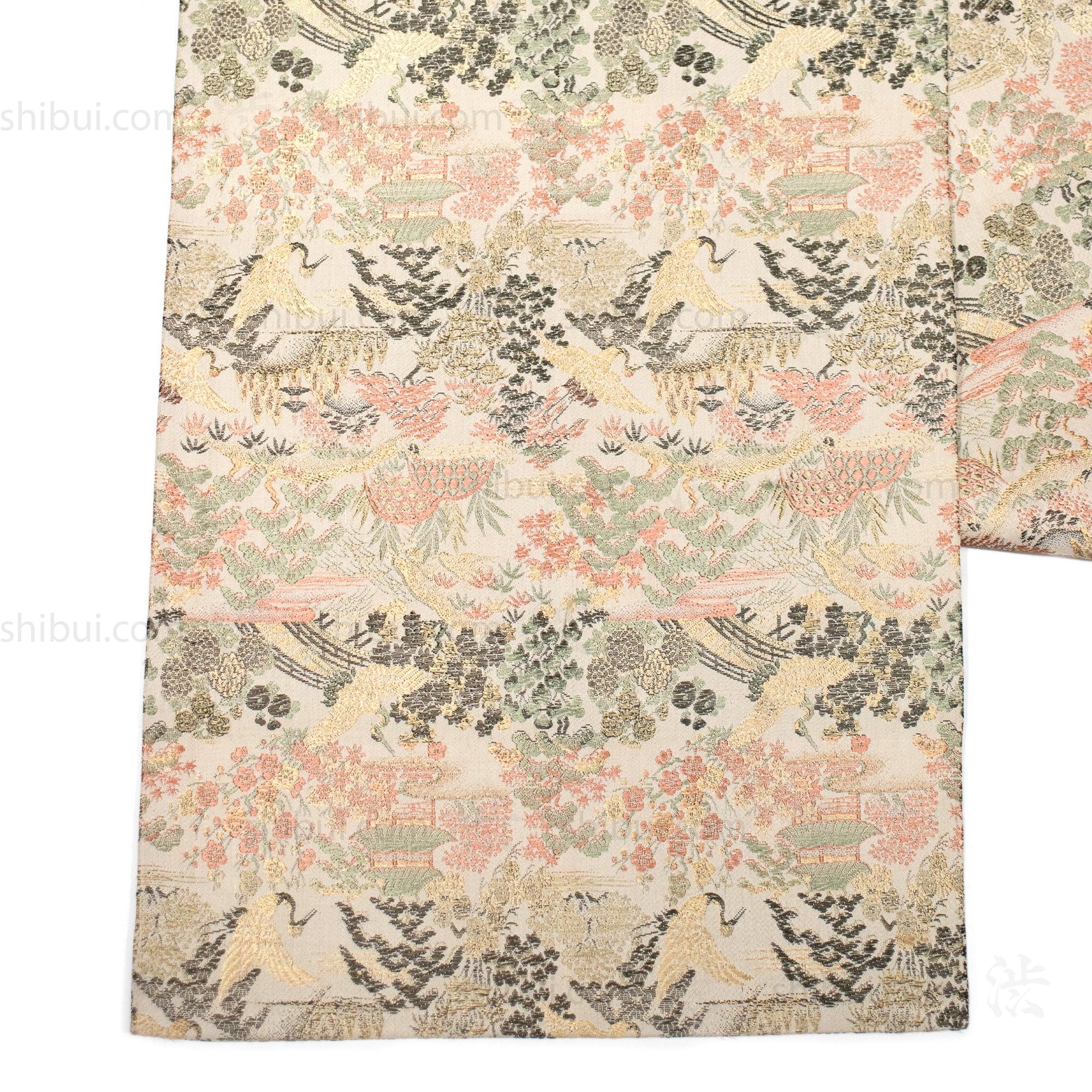Maru Obi | Japanese Silk Brocade