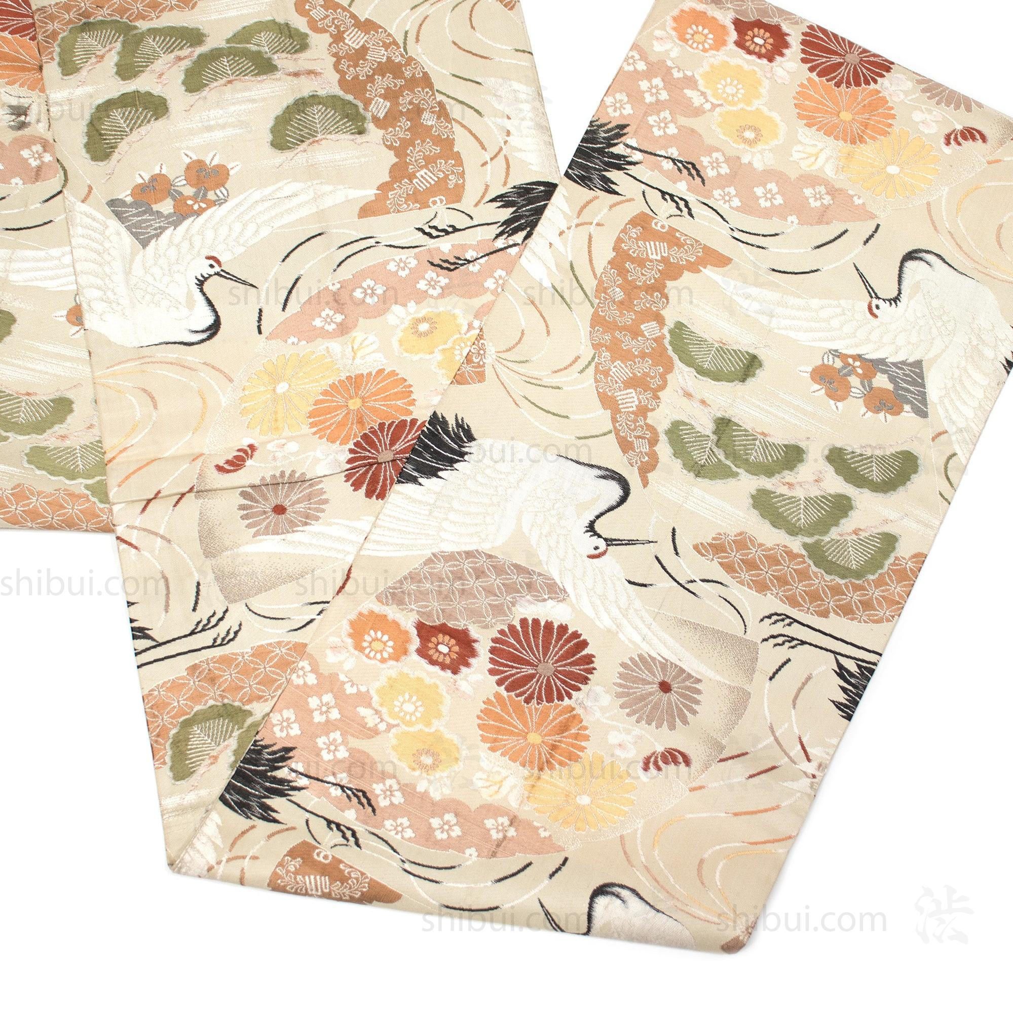 Maru Obi | Japanese Silk Brocade