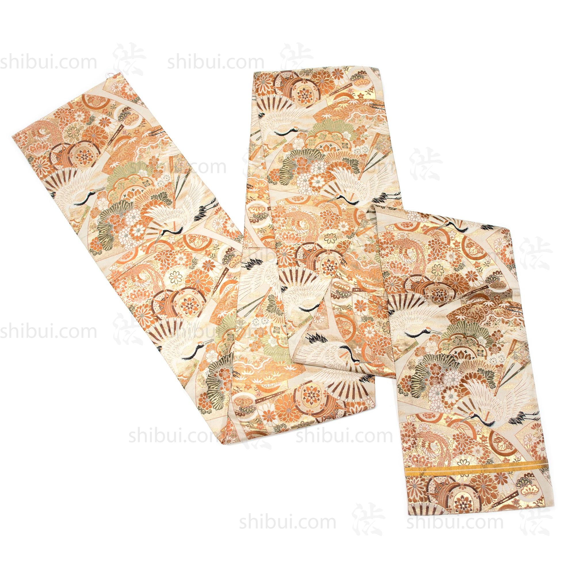 Maru Obi | Japanese Silk Brocade