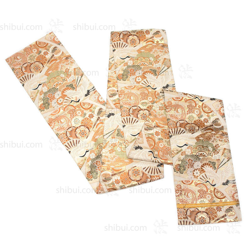 Maru Obi | Japanese Silk Brocade