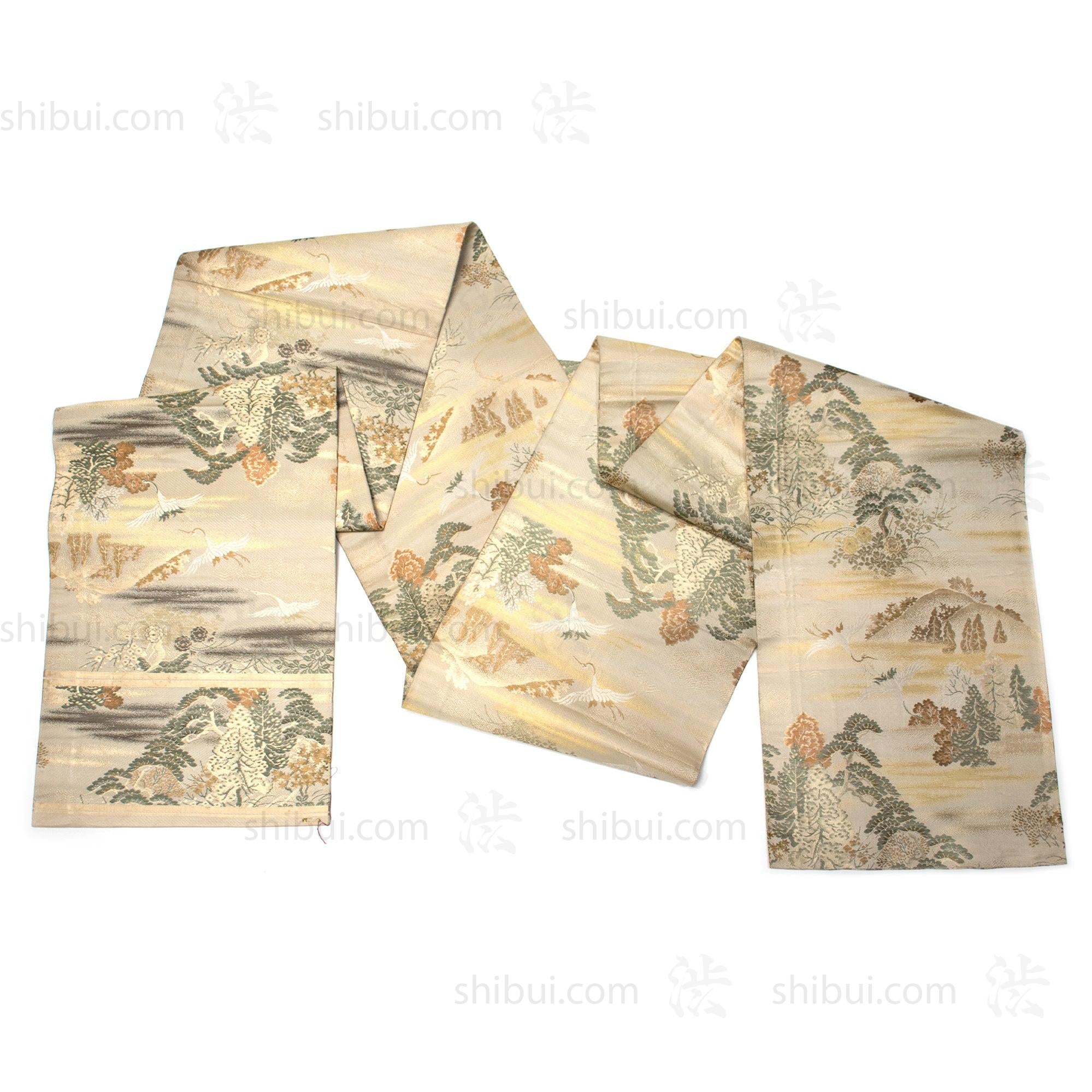 Maru Obi | Japanese Silk Brocade