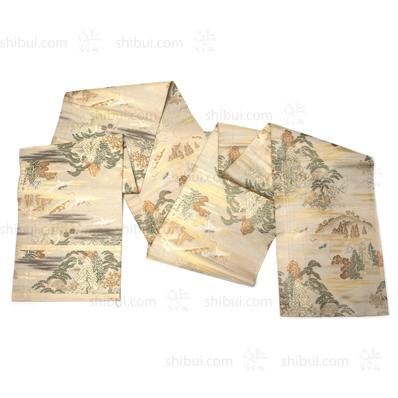 Maru Obi | Japanese Silk Brocade