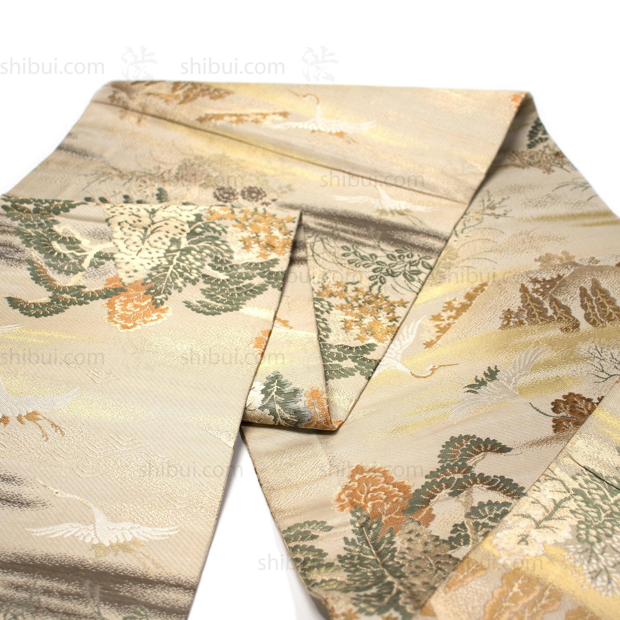 Maru Obi | Japanese Silk Brocade