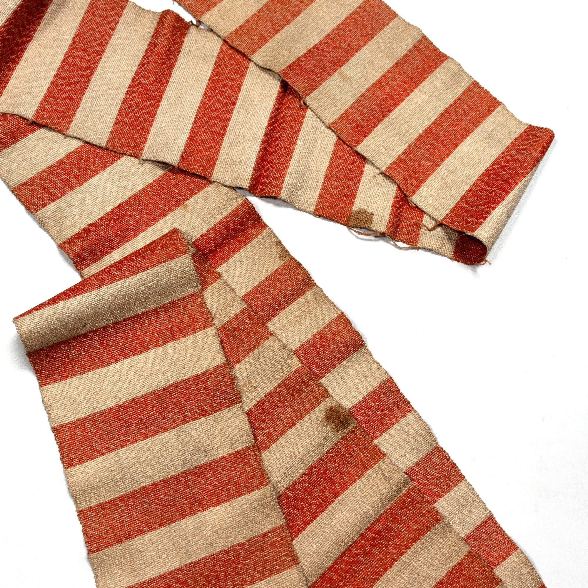 Sakiori Obi | Recycled Silk Upcycled Ragweave Belt