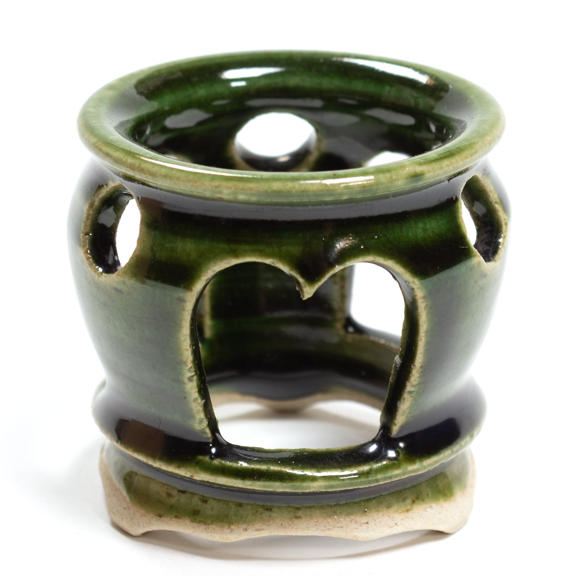 Oribe Ceramic Futaoki | Vintage Ladle Rest