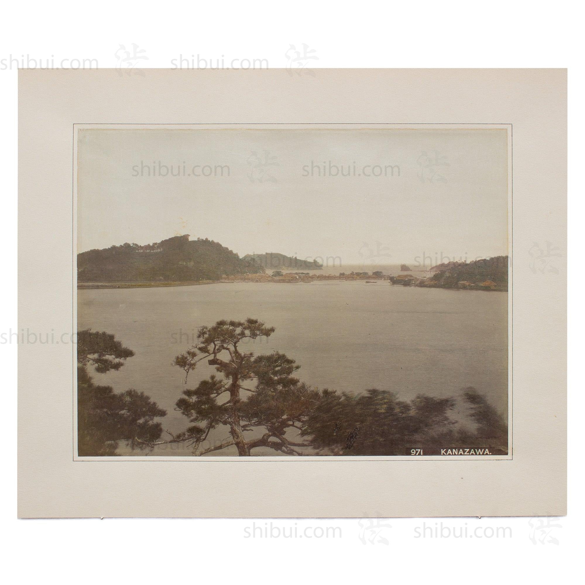 Hand Tinted Albumen of Kanazawa | Antique Japanese Photograph