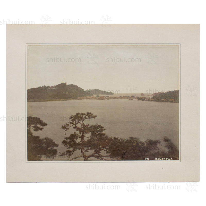 Hand Tinted Albumen of Kanazawa | Antique Japanese Photograph