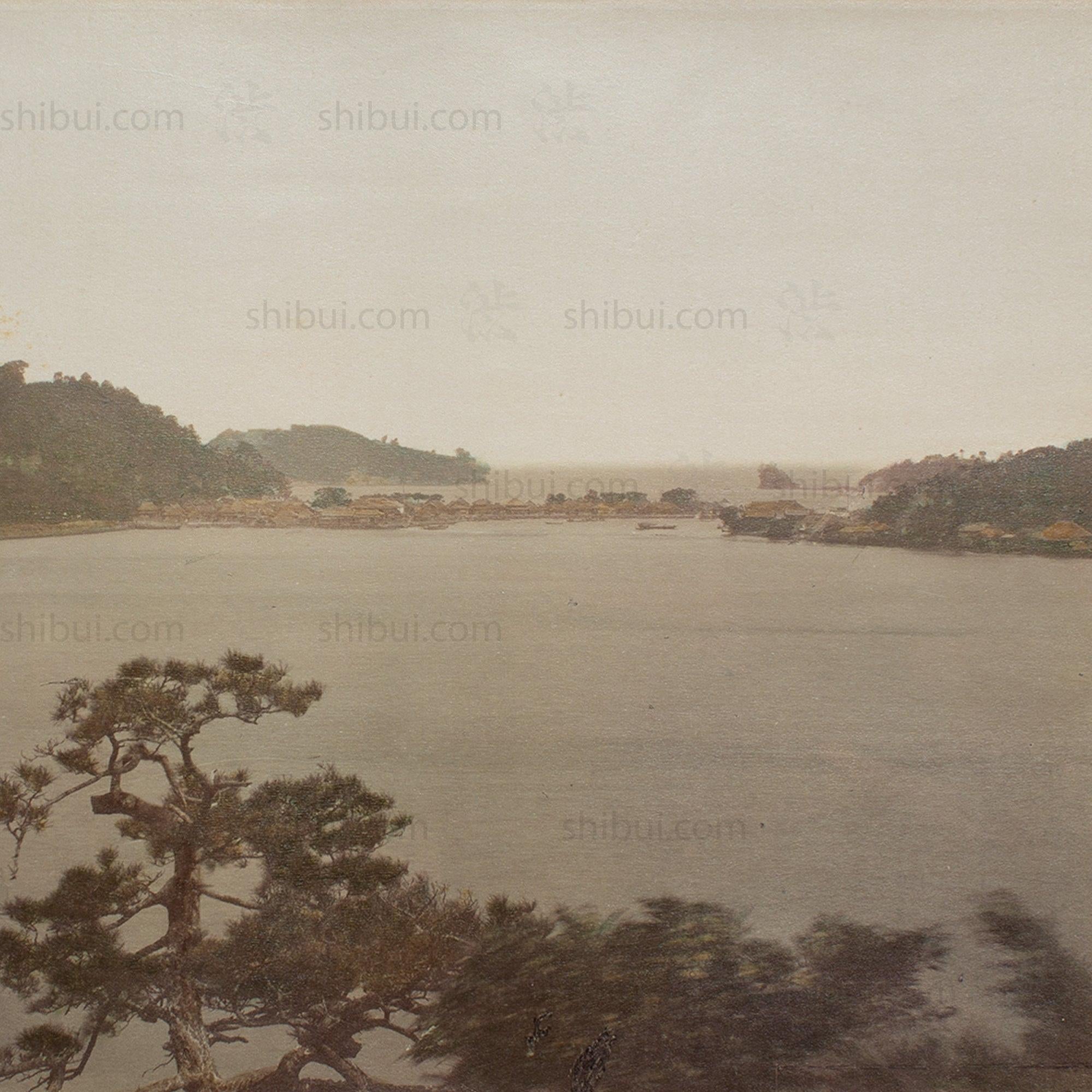 Hand Tinted Albumen of Kanazawa | Antique Japanese Photograph